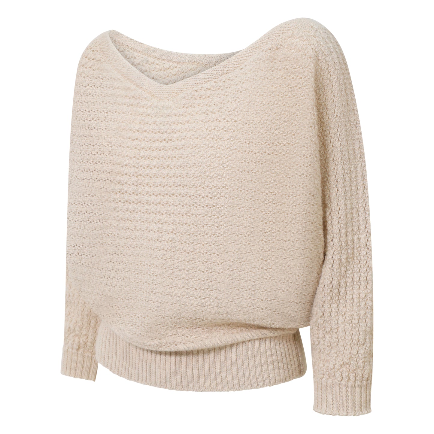 Batwing slouch sweater